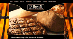 Desktop Screenshot of eat13bones.com